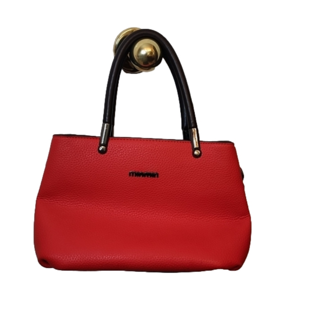 MINMIN red bag purse. Has crossbody strap.